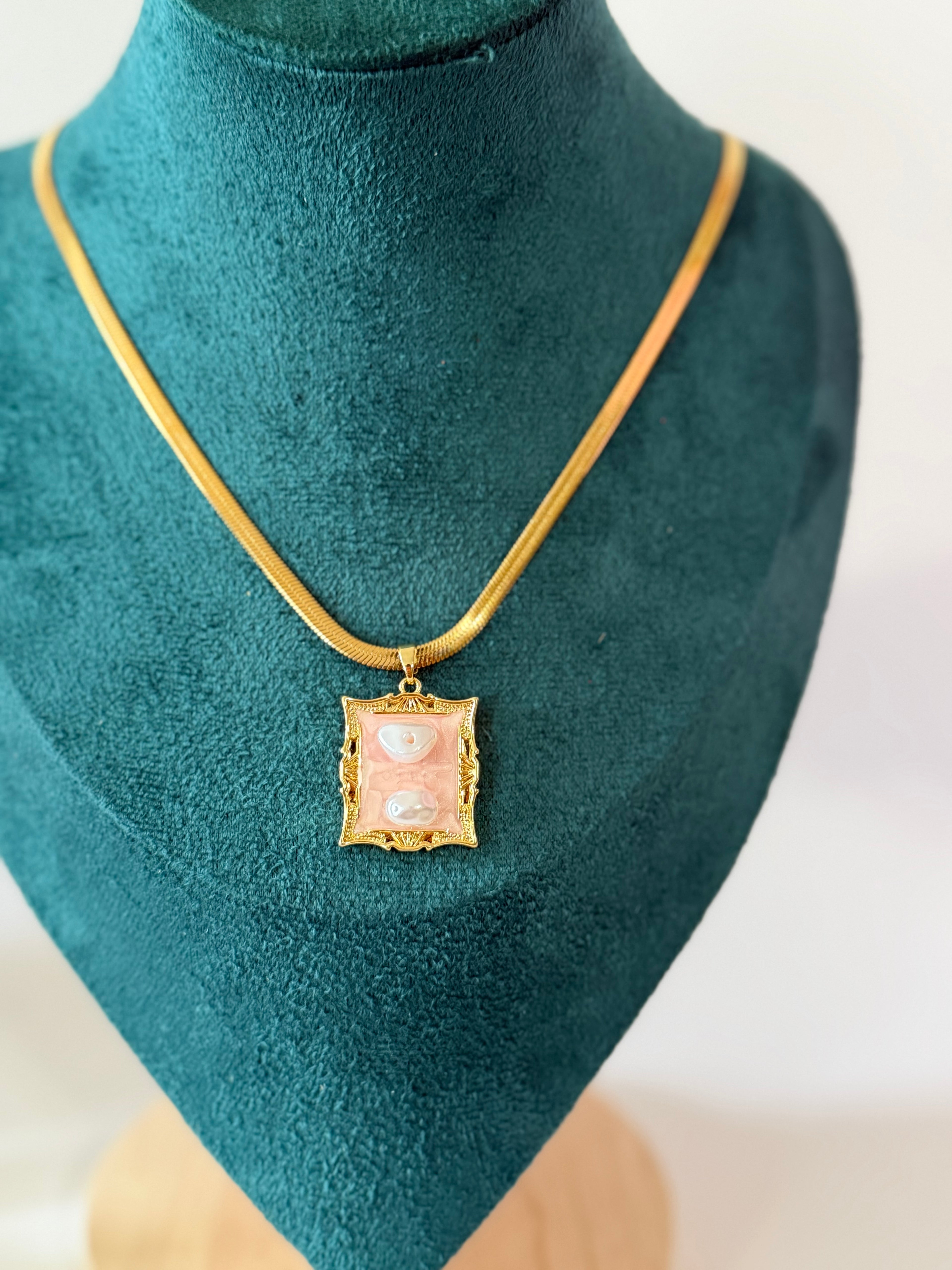 Blush Pearl Necklace