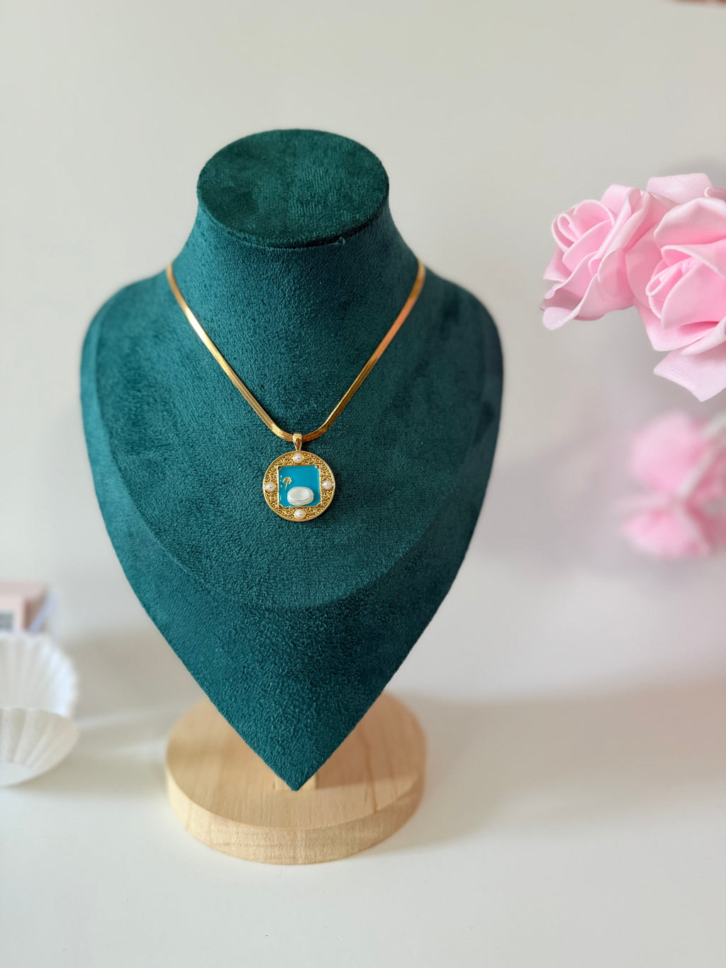 Azure Pearl Necklace ✨