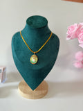 Emerald Pearl Necklace