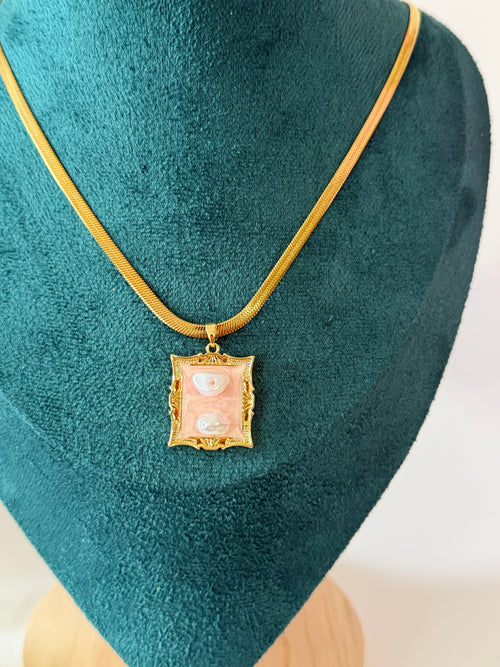 Blush Pearl Necklace