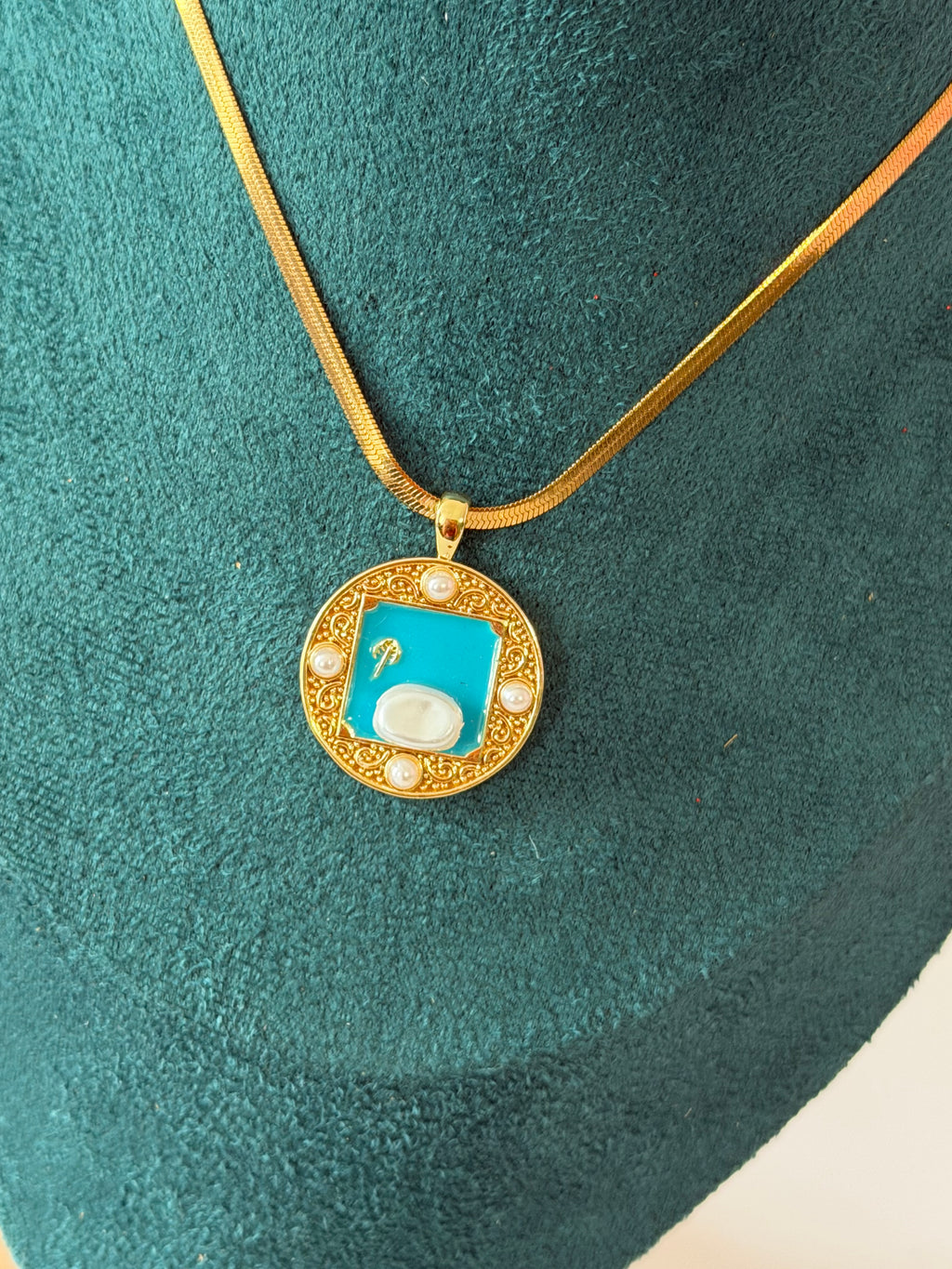 Azure Pearl Necklace ✨