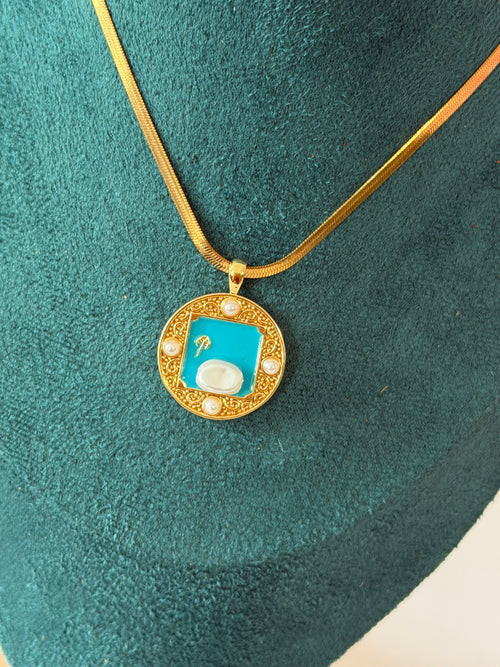 Azure Pearl Necklace ✨